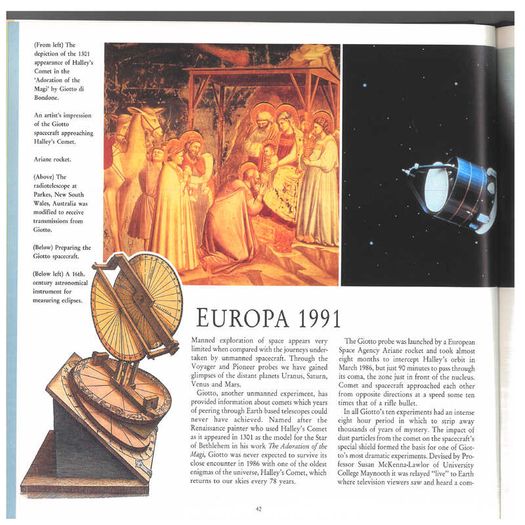 1989/90 Ireland The Irish Stamp Year Book with 48 images of contents
