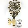 Giant Vintage brass key wall decor Image 8