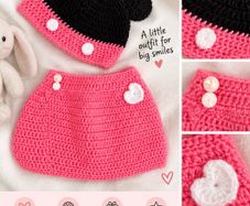 Handmade Crochet Baby Outfit