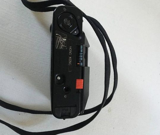 Pentax 35mm camera and lens