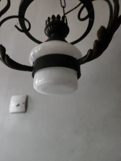 old hanging lamp