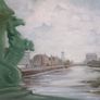 Benvon Ward - oil on board - View from Grattan Bridge Image 3