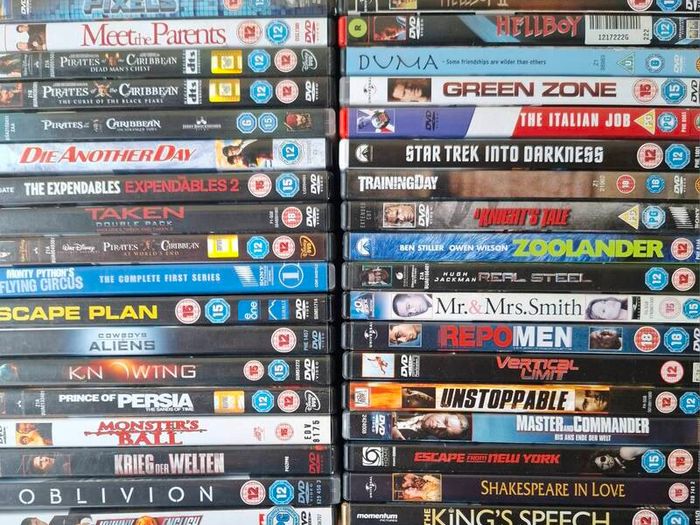 DVDS over 400 dvds for sale.