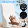 Lumbar Support Cushion, Memory Foam Back Support Cushion Lumbar Support for Office Chair, Car Seat, Recliner, with Extension Strap and Mesh Cover Image 2
