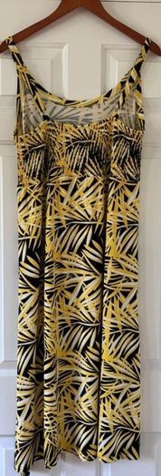 Ladies Black&Yellow Sun Dress