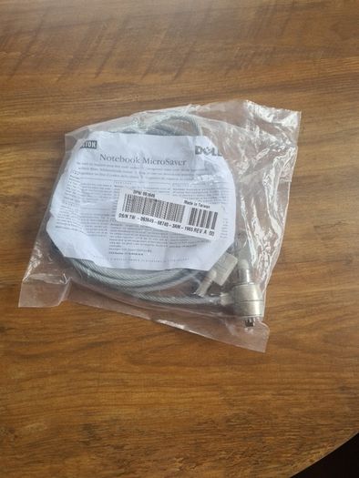 portable laptop security lock and cable