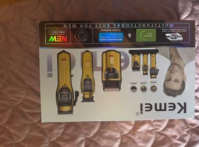 Shaving and grooming set new