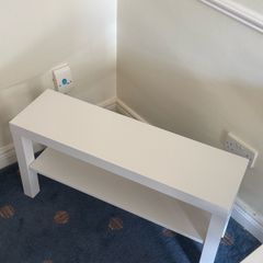 TV Table, Ikea white