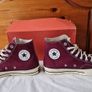converse chuck Taylor 70 hi tops Size 9.5 eu 43 beetroot canvas in excellent condition Image 5
