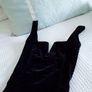 Black Velvet Bodysuit - Size xs Image 3