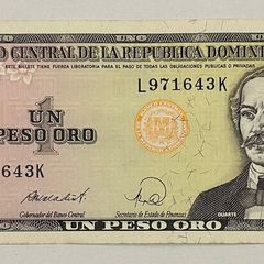 Dominican Republic 1 Peso 1988 Banknote