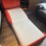 red sofa bed Image 3