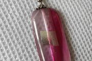 Sterling silver glass pendant