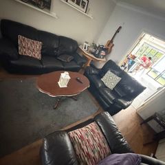 black couch set