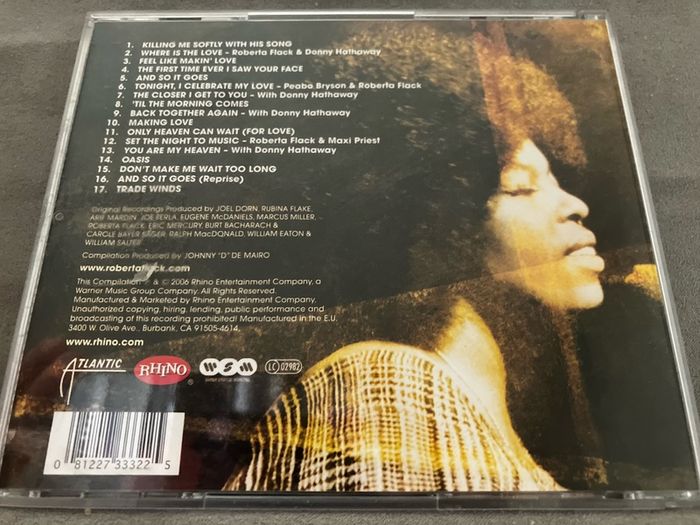 The Very Best Of Roberta Flack    CD