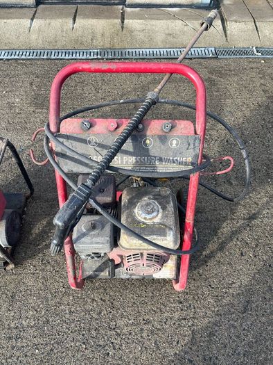 Power washer and generator