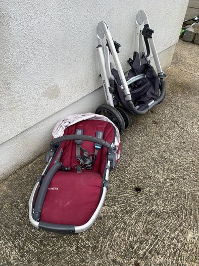 Uppababy Vista double twin buggy