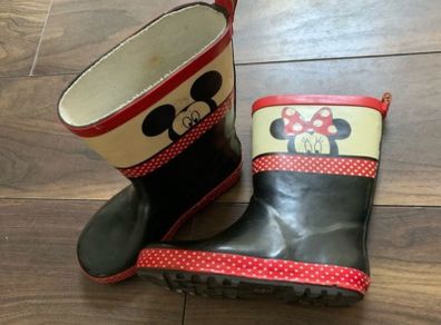 Girls Wellies - Minnie Mouse: Size 13