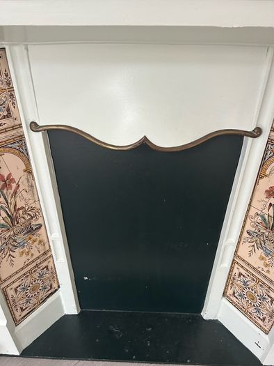 Fireplace and surround