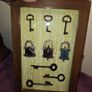 Vintage Wooden Key Holder Box Image 6