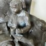 Genesis Bronze Sculpture with Original Patina Image 3