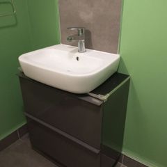 Vanity Unit (IKEA Godmorgen) with Quartz Top (Basin Included)