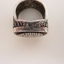 Silver filigree ring with Arabic calligraphy size M Image 3
