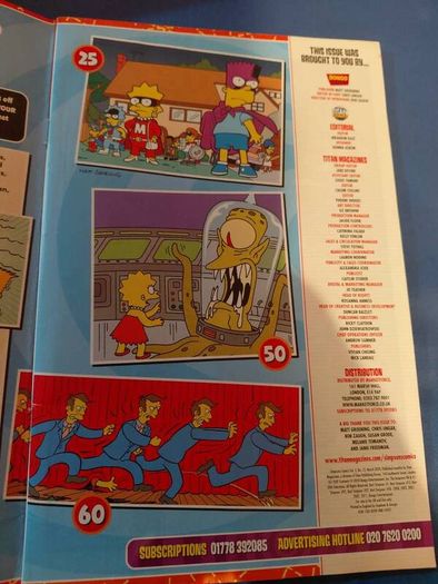 Simpsons comic