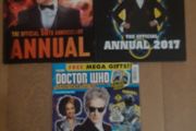 Dr Who Books x 1, Dr Who Comic x 1