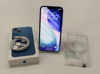 iPhone 13 128GB Blue Unlocked 100% Battery