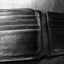 Mulberry Men's Black Bifold Leather 8 Credit Card Wallet Image 3