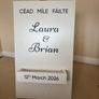 Wedding Sign with flower box Image 2