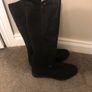 leather boots size 38 /4 and a half wool inside Image 4
