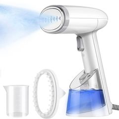 NEW SALE | Clothes Steamer Handheld,Portable Garment Steamer Iron for Clothes with 250 ml Tank, for Vertical and Horizontal Steaming, Fast Heat-up, Fast Wrinkle Removal 1400W
