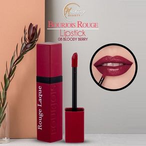 Bourjois Rouge Lacque Shiny Finish Lipstick in Bloody Berry - New