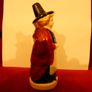 Late 1800's/Early 1900's Lady Hand Made/Hand Painted Figurine made in "Devon England.4" Tall Image 6