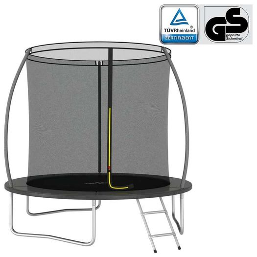Trampoline Set Round 244x55 cm 100 kg