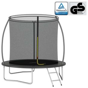 Trampoline Set Round 244x55 cm 100 kg