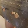 Victorian leather-covered trunk Image 7