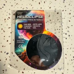 Solar eclipse glasses and phone filter