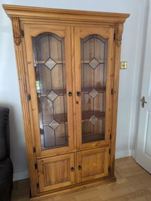 Pine corner display unit. Price Reduced!!