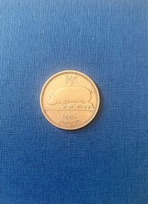 Irish Ha'penny From 1941, Free Post