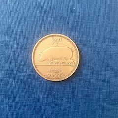 Irish Ha'penny From 1941, Free Post