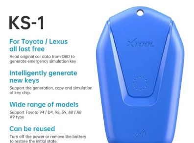 Xtool  Ks-1 Toyota / Lexus all lost free
