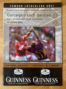 2003 Cork v Wexford - GAA Hurling All-Ireland Senior Championship Semi Final Replay Programme