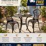 French Country Style Bistro Set 3 Piece Image 2