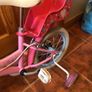 Girls pink bike Image 3