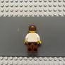 lego Star Wars sw0015 Han Solo minifigure- White Shirt without Wrinkles, Brown Legs Image 2