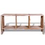 TV Cabinet with 3 Shelves Stackable Reclaimed Teak Image 6