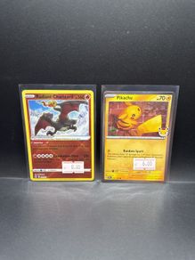 Radiant Charizard 020/159 | Pikachu 051/162 Pokemon Cards
